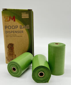 Pungi igienice biodegradabile caini 8 BucatiSet-3300