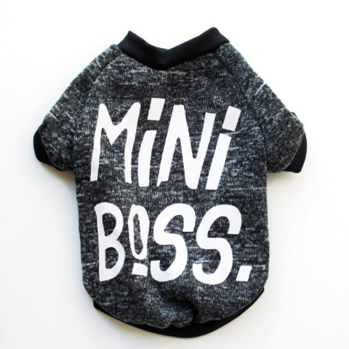 Tricou catei cu maneci scurte Mini Boss-6857.M