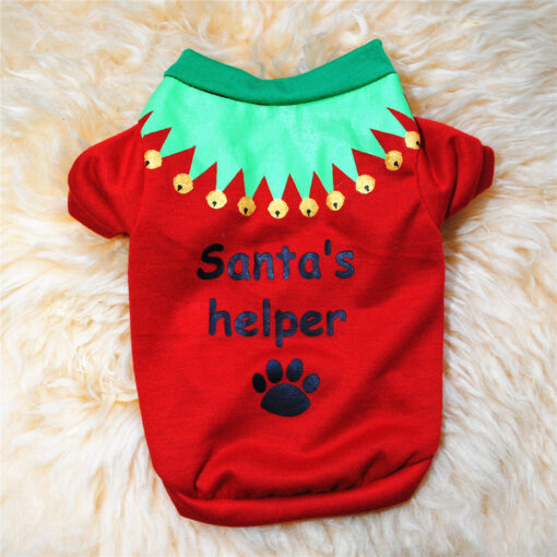 Tricou catei cu maneci scurte Santa's Help-1796.S